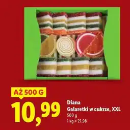 Lidl DIANA Galaretki w cukrze, XXL oferta
