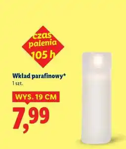 Lidl Wkład parafinowy oferta
