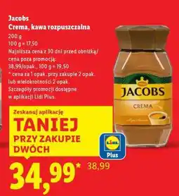 Lidl Jacobs Crema, Kawa rozpuszczalna oferta