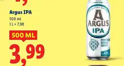 Lidl Argus IPA oferta