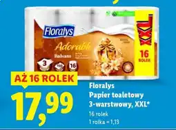 Lidl Floraly's Papier toaletowy 3-warstwowy, XXL oferta