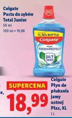 Lidl Colgate Płyn do płukania jamy ustnej Plax, XL oferta