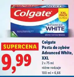 Lidl Colgate Pasta do zębów Advanced White, XXL oferta