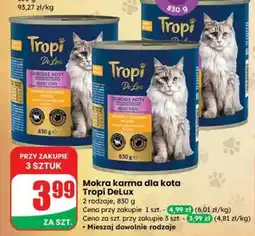 Dino Mokra karma dla kota Tropi DeLux oferta