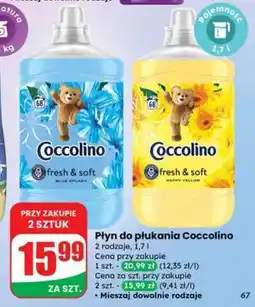 Dino Płyn do płukania Coccolino oferta