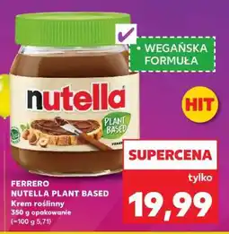 Kaufland FERRERO NUTELLA PLANT BASED oferta