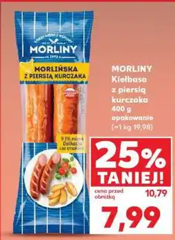 Kaufland MORLINY Kiełbasa z piersią kurczaka oferta
