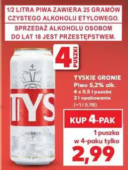 Kaufland Tyskie Gronie oferta