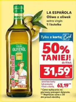 Kaufland LA ESPAÑOLA Oliwa z oliwek extra virgin 1l butelka oferta