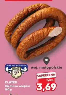 Kaufland PŁATEK Kiełbasa wiejska 100 g oferta
