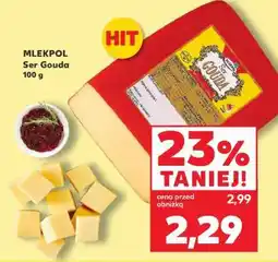 Kaufland MLEKPOL Ser Gouda 100 g oferta