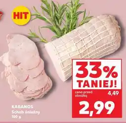 Kaufland KABANOS Schab śnieżny 100 g oferta