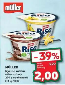 Kaufland MÜLLER Ryż na mleku oferta