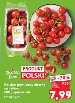 Kaufland Polskie pomidory Cherry na gałązce oferta