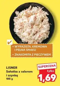 Kaufland LISNER Sałatka z selerem i szynką 100 g oferta