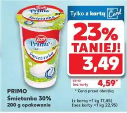 Kaufland Primo śmietanka 30% oferta