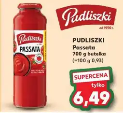 Kaufland PUDLISZKI Passata 700 g butelka oferta