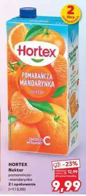 Kaufland HORTEX Nektar pomarańcza-mandarynka 2 l opakowanie oferta