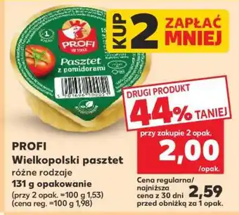 Kaufland PROFI Wielkopolski pasztet oferta