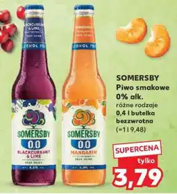 Kaufland SOMERSBY Piwo smakowe 0% alk oferta