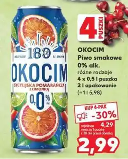 Kaufland OKOCIM Piwo smakowe 0% alk oferta
