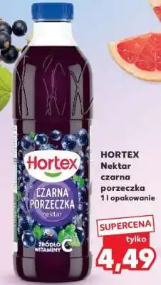 Kaufland HORTEX Nektar czarna porzeczka 1 l opakowanie oferta