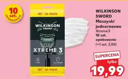 Kaufland WILKINSON SWORD Maszynki jednorazowe Xtreme3 10 szt. opakowanie oferta