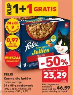 Kaufland FELIX Karma dla kotów oferta