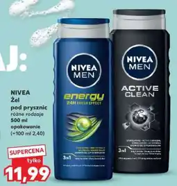 Kaufland NIVEA Żel pod prysznic oferta