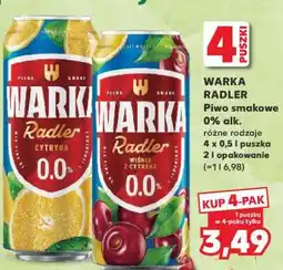 Kaufland Warka Radler oferta