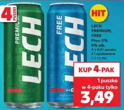 Kaufland LECH PREMIUM, FREE oferta