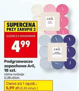 Biedronka Podgrzewacze zapachowe Aril , 18 szt oferta