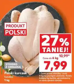Kaufland Polski kurczak tuszka 1 kg oferta