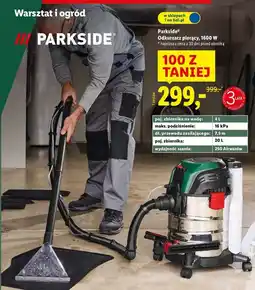 Lidl Odkurzacz piorący 1600 w Parkside oferta
