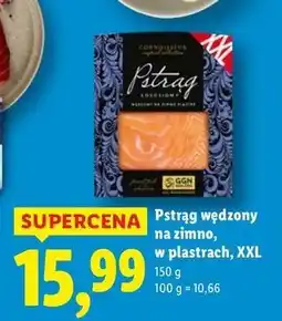 Lidl Pstrąg łososiowy wędzony na zimno Connoisseur oferta