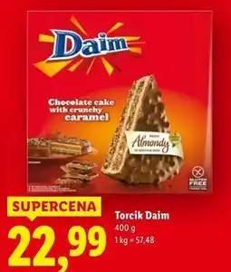 Lidl Ciasto mrożone torcik Daim oferta