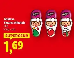 Lidl Mikołaj z czekolady Goplana oferta