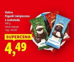 Lidl Figurki świąteczne z nadzieniem Vobro oferta