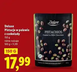 Lidl Pistacje w czekoladzie mlecznej Deluxe (Schwarz) oferta