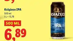 Lidl Piwo Książęce Ipa oferta