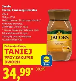 Lidl Kawa Jacobs Crema oferta