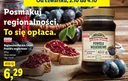 Lidl Powidła węgierkowe Regionalne Szlaki oferta