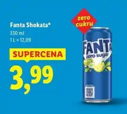 Lidl Napój shokata Fanta oferta