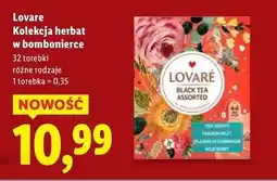 Lidl Herbata ekspresowa black tea assorted Lovare oferta