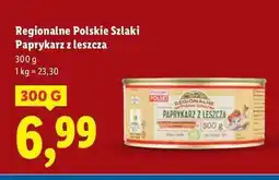 Lidl Paprykarz z leszcza Regionalne Szlaki oferta