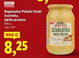 Lidl Jabłka prażone szarlotka Regionalne Szlaki oferta