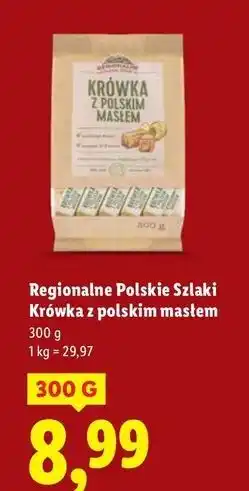 Lidl Krówki z polskim masłem Regionalne Szlaki oferta