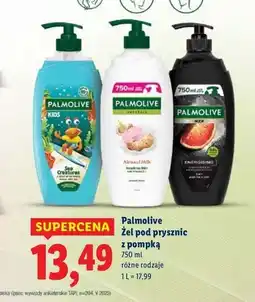 Lidl Żel pod prysznic energising Palmolive For Men oferta