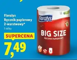 Lidl Ręcznik papierowy Floralys oferta