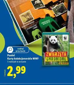 Lidl Karty kolekcjonerskie wwf Panini oferta